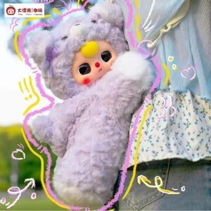 NEW! Baby Three Purple Bear Backpack